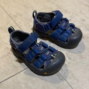 Kids Blue Outdoor Sandals